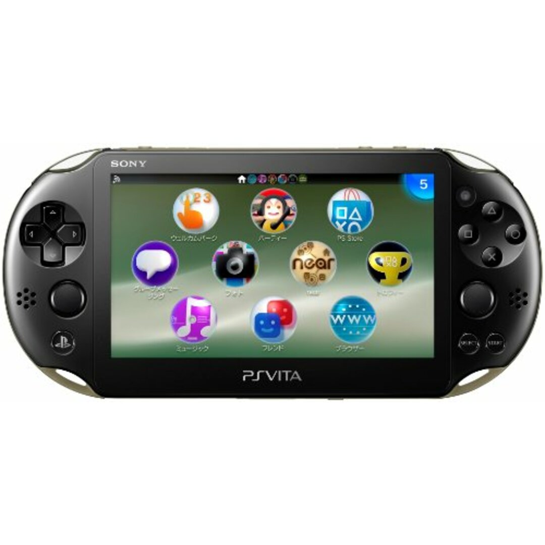PlayStation Vita Wi-Fiモデル カーキ/ブラック (PCH-2000ZA16)【メーカー生産終了】