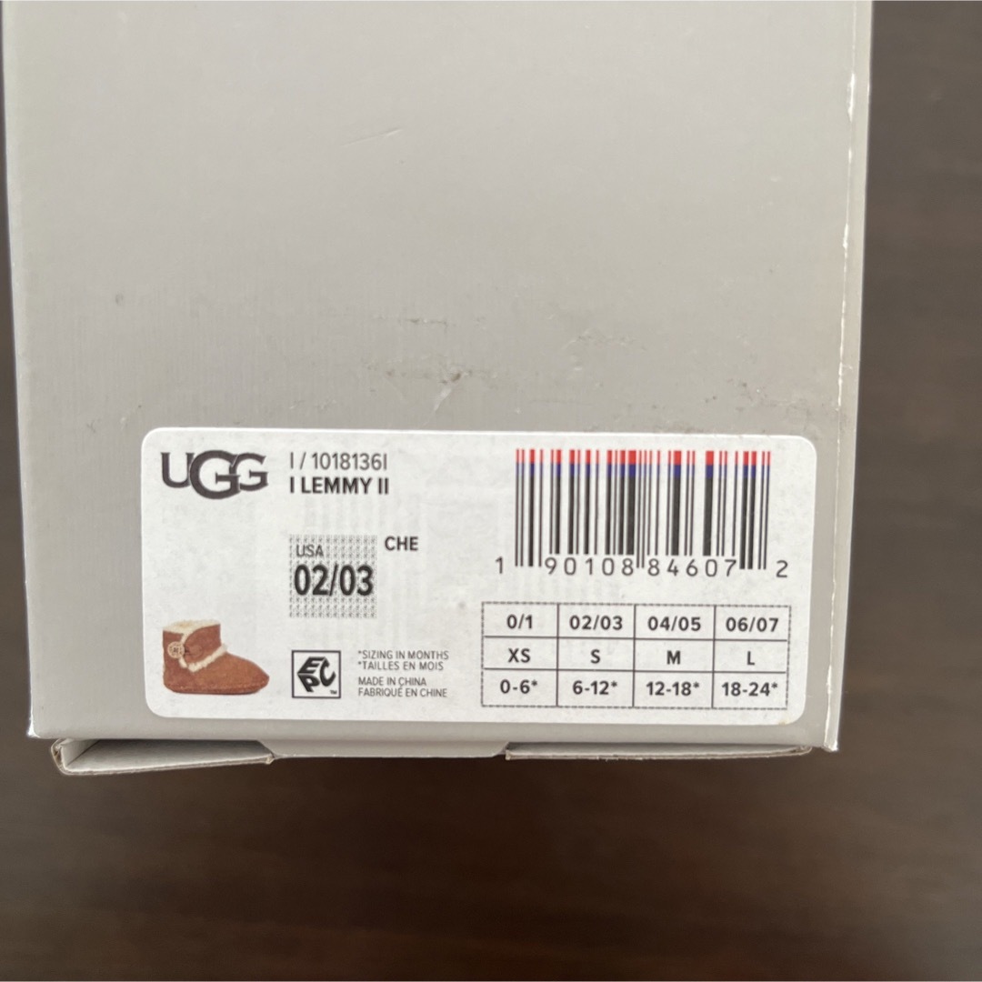 UGG(アグ)の【未使用タグ付き】11cm UGGベビーブーツ キッズ/ベビー/マタニティのベビー靴/シューズ(~14cm)(ブーツ)の商品写真