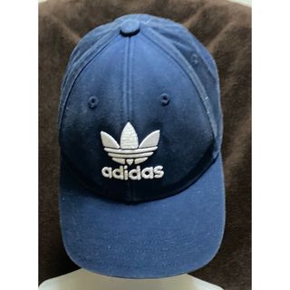 アディダス(adidas)のキャップ　adidas アディダス　ジュニアJr.子供向け紺色キャップ帽子CAP(帽子)