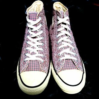 コンバース(CONVERSE)のALL STAR Cダウン GC HI トリコロール UPPER COTTON(スニーカー)