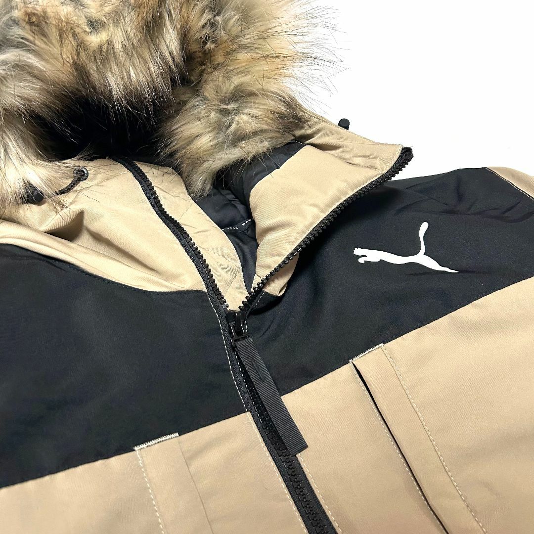 PUMA(プーマ)の新品　US Mサイズ/L相当　プーマ　パデッドジャケット 中綿　ライト ブラウン メンズのジャケット/アウター(その他)の商品写真