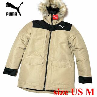 プーマ(PUMA)の新品　US Mサイズ/L相当　プーマ　パデッドジャケット 中綿　ライト ブラウン(その他)