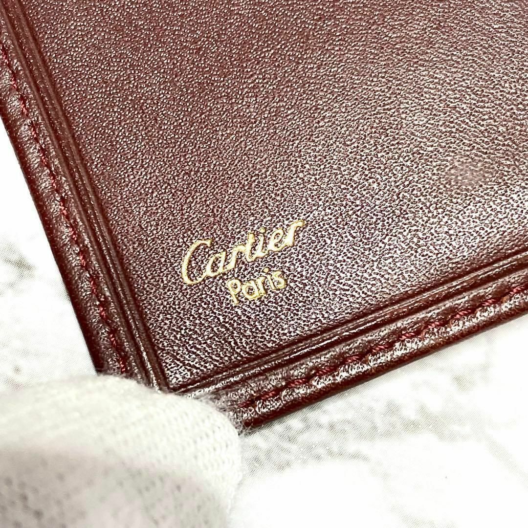 Cartier がま口 折り財布 5109