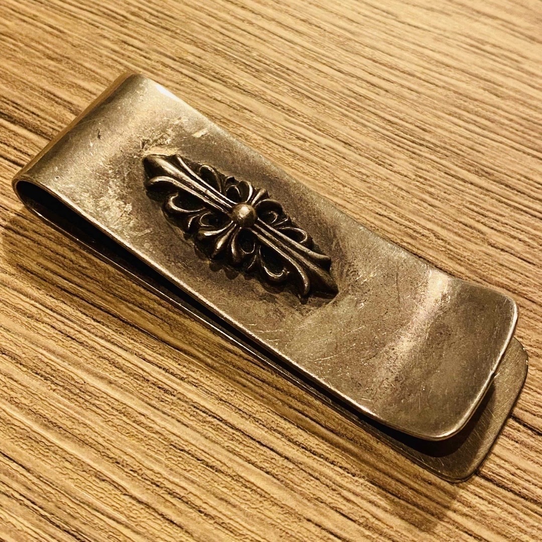 Chrome Hearts(クロムハーツ)のクロムハーツ Money Clip フローラル クロス マネー クリップ メンズのファッション小物(マネークリップ)の商品写真