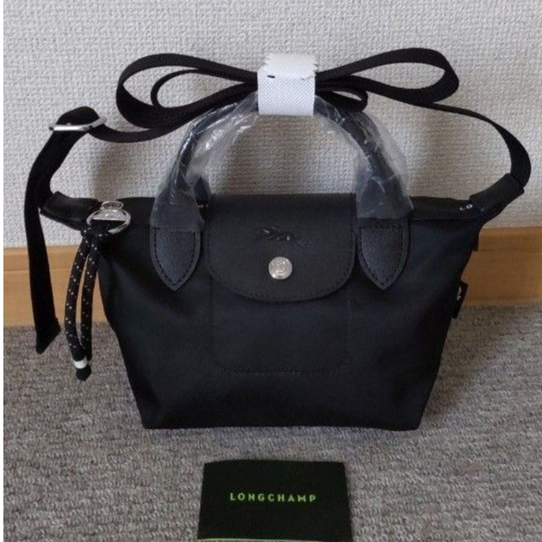 【新品】LONGCHAMP プリアージュ エナジートップハンドルXS ブラック