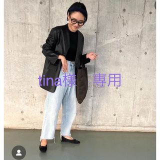 ミースロエ　ツイードジャケット　金子綾