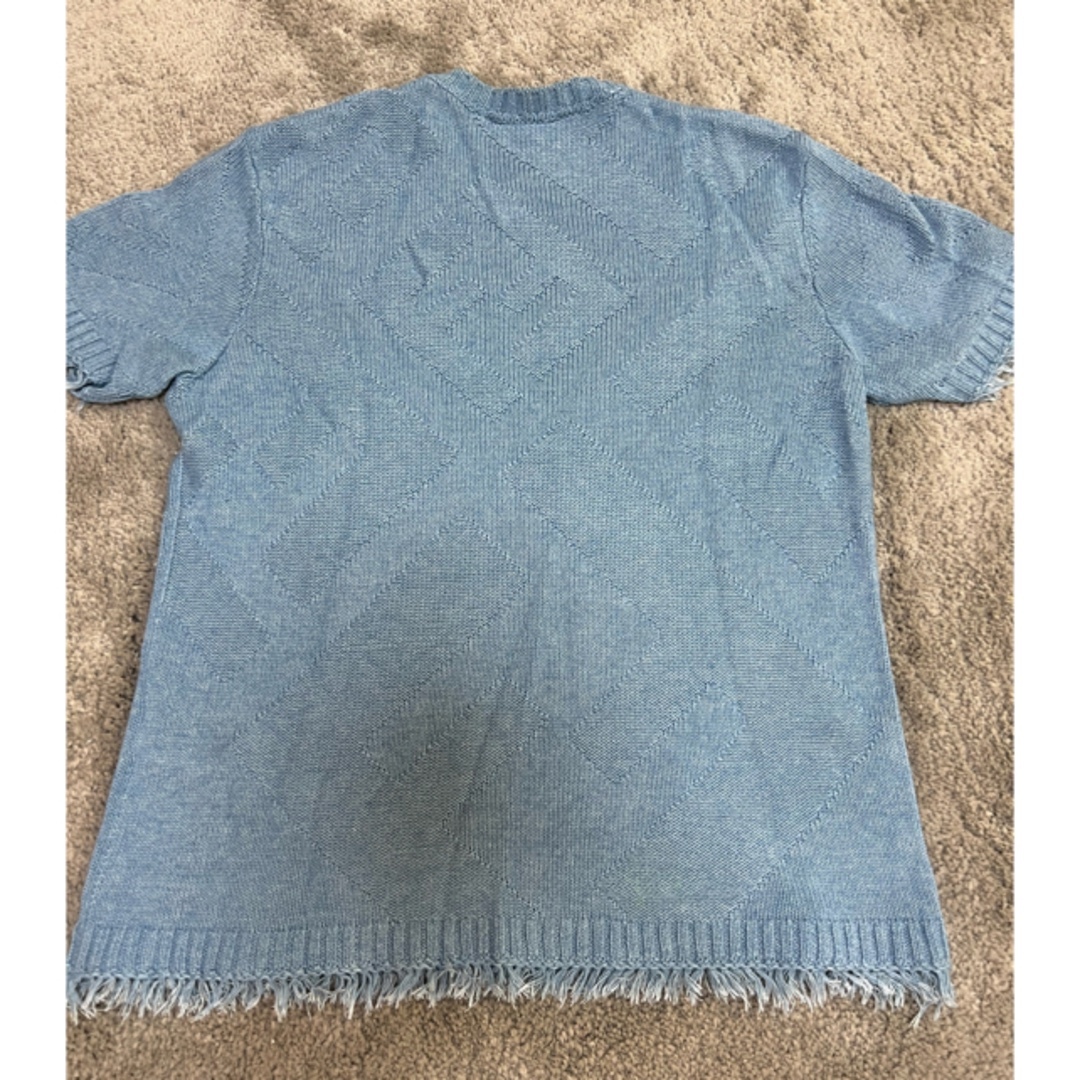 FENDI(フェンディ)のFENDI ★ライトブルー コットン セーター メンズのトップス(ニット/セーター)の商品写真