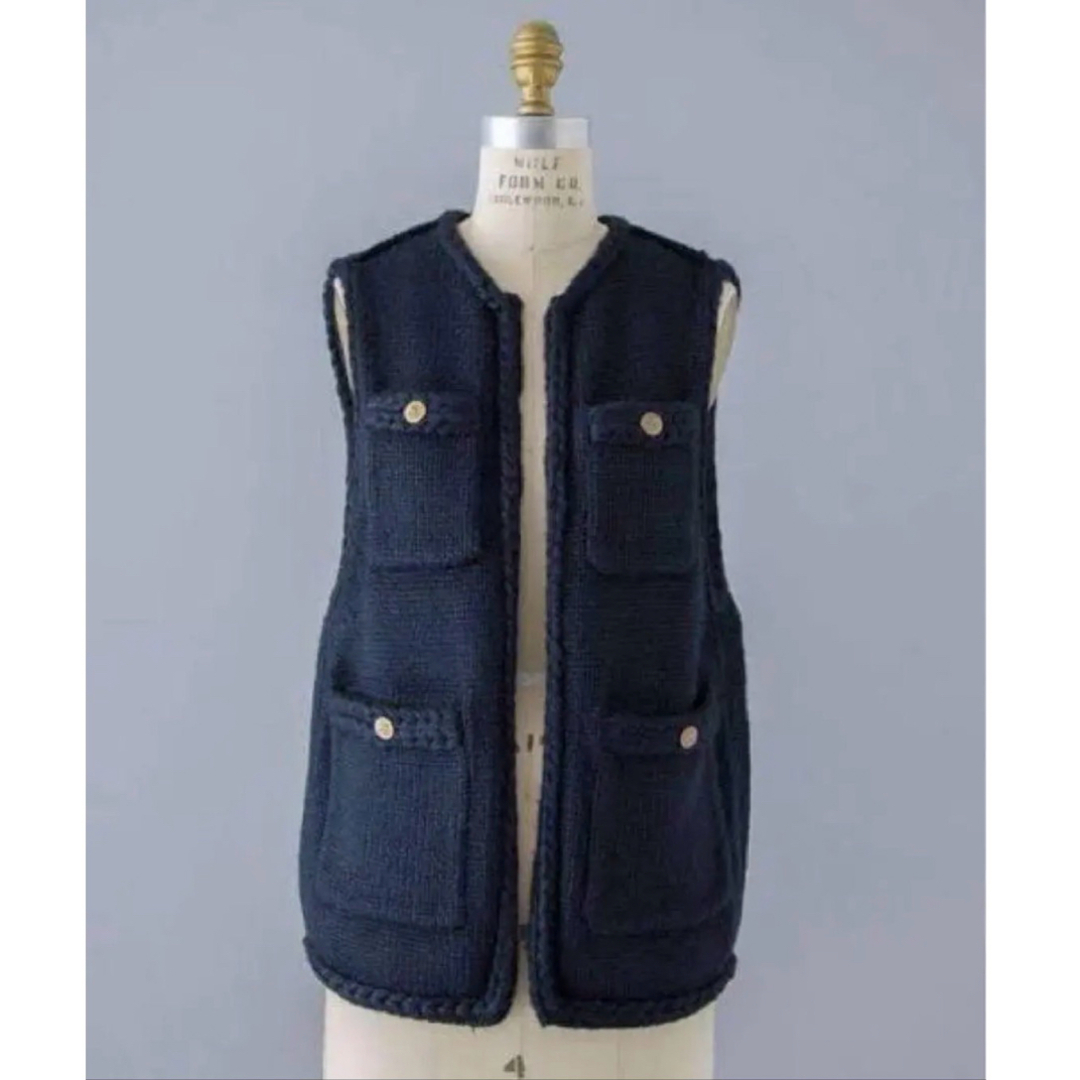 BLAMINK /sleeveless sheepskin coat ブラミンク