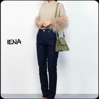 イエナ(IENA)のイエナ●ふわふわシャギーファースリーブ♪ボリューム袖アンゴラ混ニット/セーター(ニット/セーター)