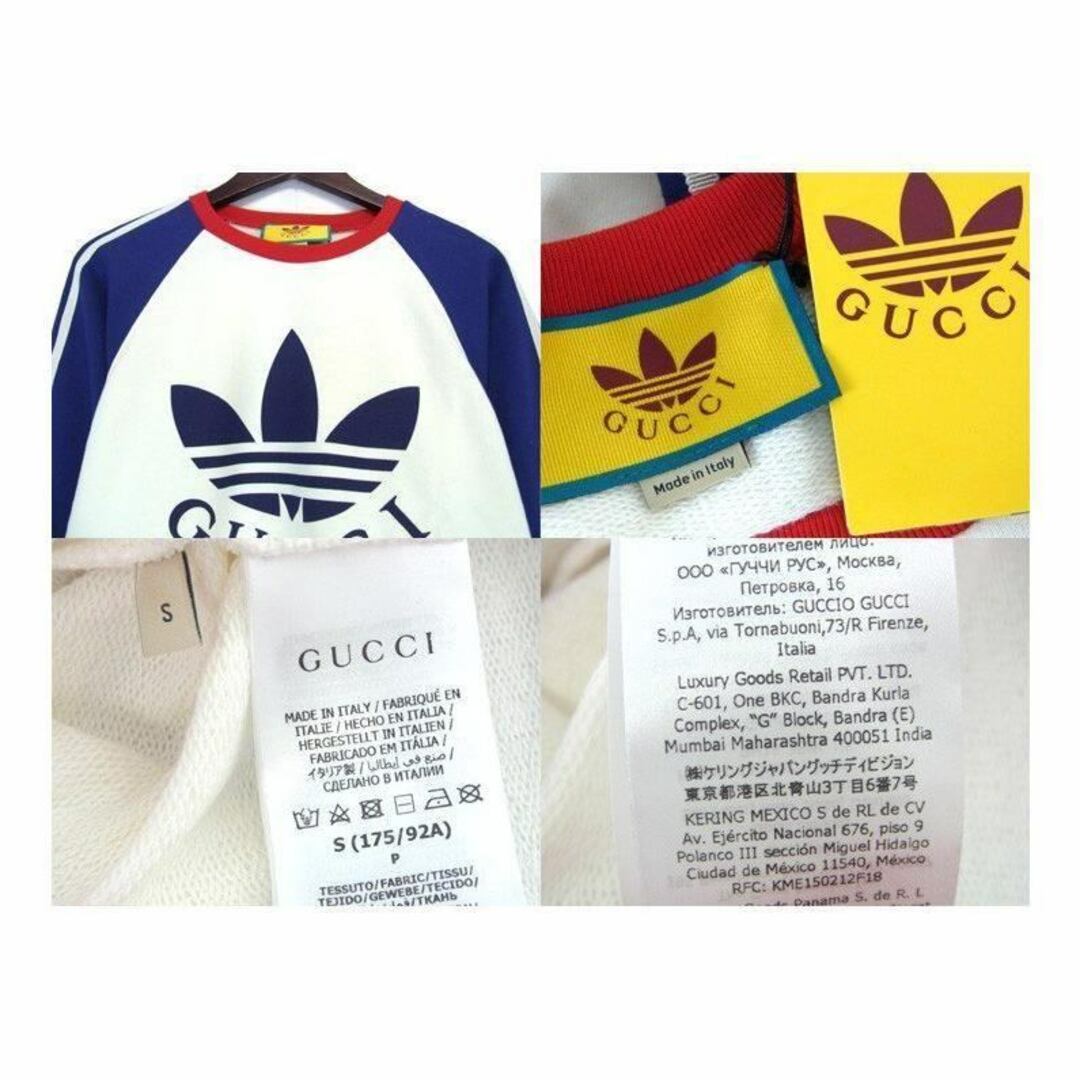 Gucci - グッチ GUCCI × アディダス adidas □ 【 722951 XJE1K 