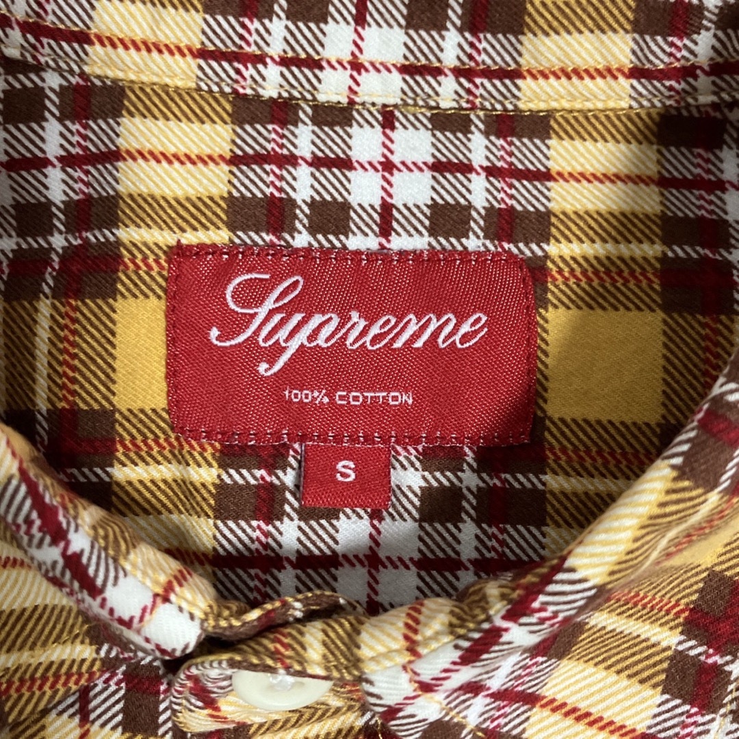 【希少11S/S】Supreme チェック シャツ シュプリーム sizeS