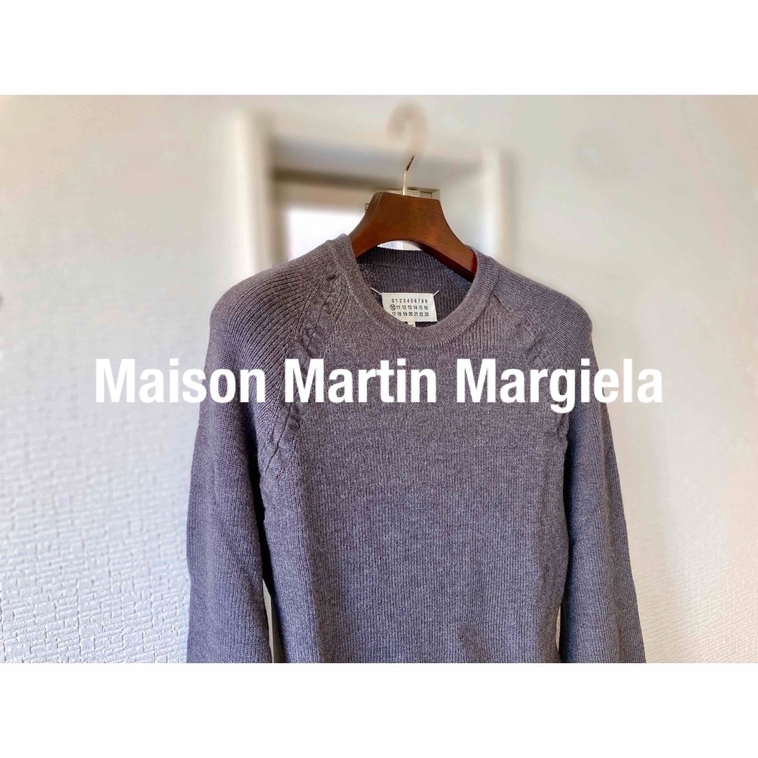 14AW Maison Martin Margiela ラグランニット-