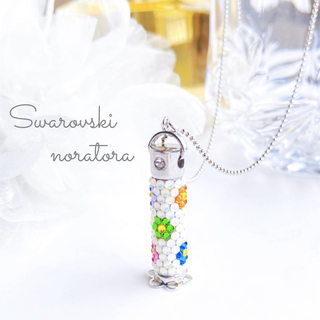 スワロフスキー(SWAROVSKI)のアロマペンダント　アロマ　ディフューザー　スワロフスキー　ペンダント　送料無料(アロマポット/アロマランプ/芳香器)