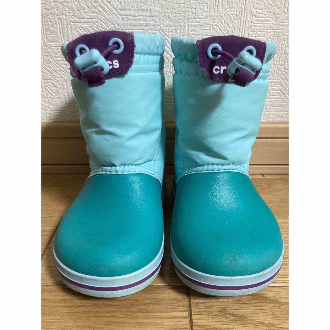 crocs(クロックス)のクロックス　スノーブーツ　14cm キッズ/ベビー/マタニティのキッズ靴/シューズ(15cm~)(長靴/レインシューズ)の商品写真