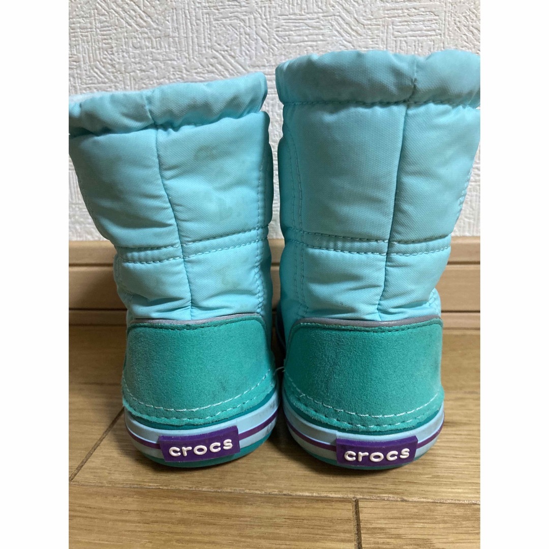 crocs(クロックス)のクロックス　スノーブーツ　14cm キッズ/ベビー/マタニティのキッズ靴/シューズ(15cm~)(長靴/レインシューズ)の商品写真