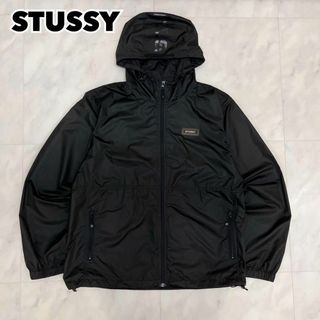 STUSSY ナイロンジャケット パーカー ブルゾン レオパード ヒョウ柄 M