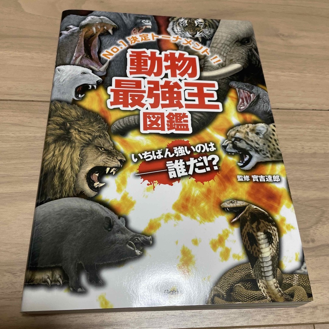 学研(ガッケン)の動物最強王図鑑 Ｎｏ．１決定ト－ナメント！！ エンタメ/ホビーの本(絵本/児童書)の商品写真