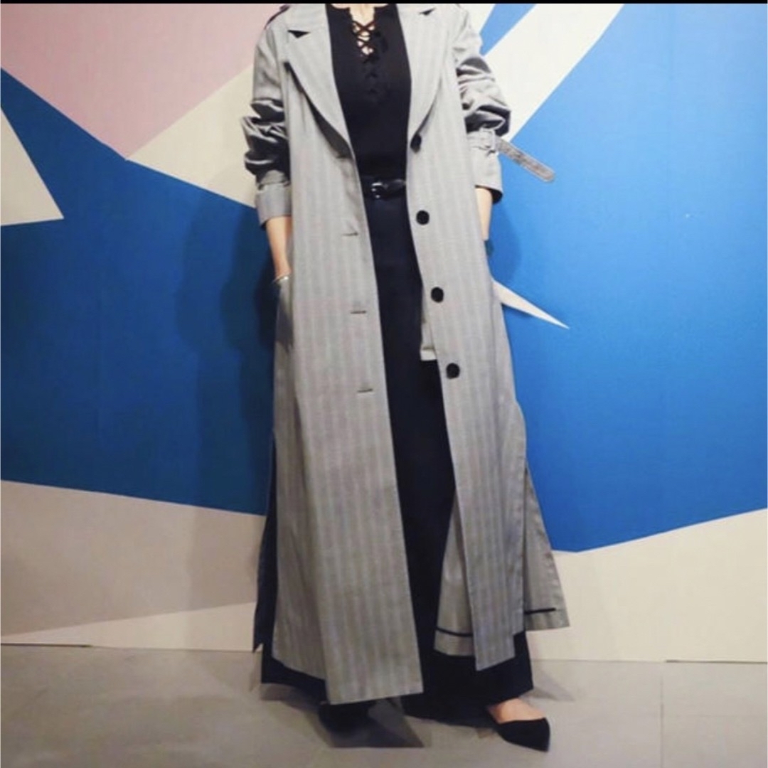 Mila Owen ボリュームスリーブトレンチコート ロングコート 1