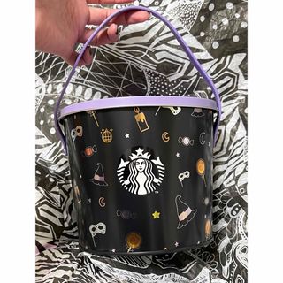 スターバックスコーヒー(Starbucks Coffee)のハロウィン　スターバックス  バケツ缶　ケース(容器)