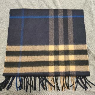 バーバリー(BURBERRY)の【美品】BURBERRY クラシック カシミア スカーフ(マフラー/ショール)