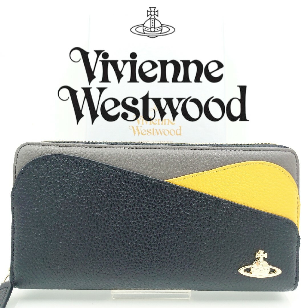 【新品】Vivienne Westwood 長財布 マルチカラーのサムネイル