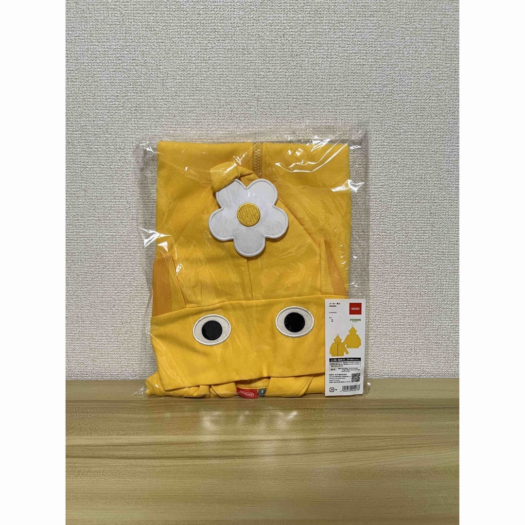 \限定品 Sサイズ/ パーカー 黄ピクミン PIKMIN Nintendo