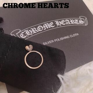 クロムハーツ(Chrome Hearts)のクロムハーツ ハート シルバー リング 16号相当(リング(指輪))
