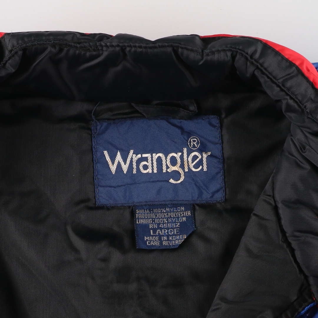 Wrangler(ラングラー)の古着 80年代~ ラングラー Wrangler 中綿ベスト メンズXL ヴィンテージ /eaa384535 メンズのトップス(ベスト)の商品写真