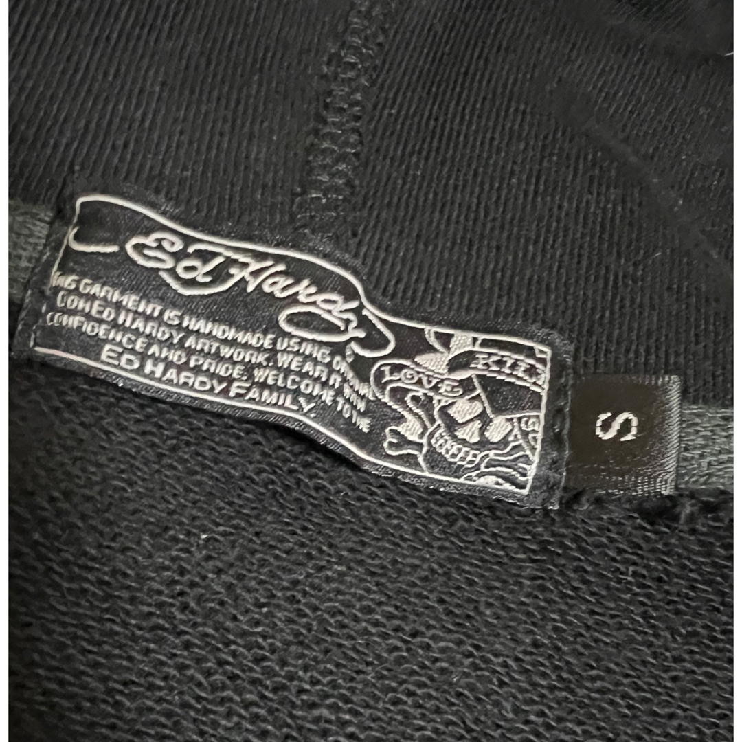 Ed Hardy(エドハーディー)のEd Hardy ユーズド加工 パーカー レディースのトップス(パーカー)の商品写真