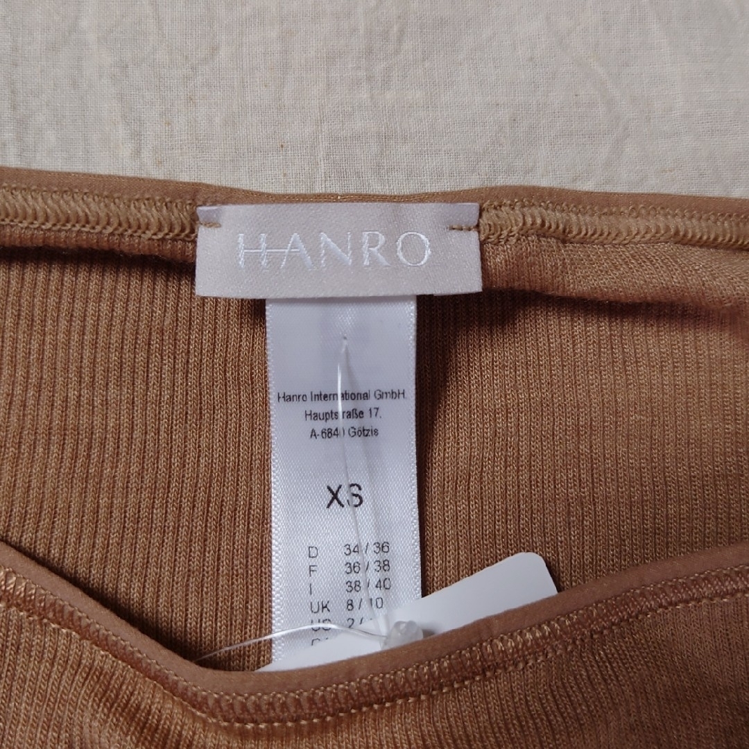 HANRO - 新品タグ付き 高級 ウール シルク レギンス ボトムス 秋冬 be