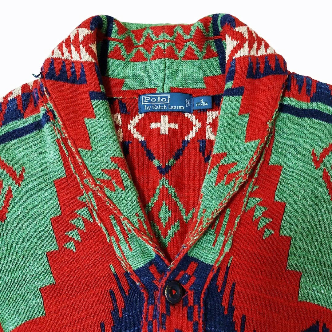 POLO RALPH LAUREN - ラルフローレン ショールカラー カーディガン