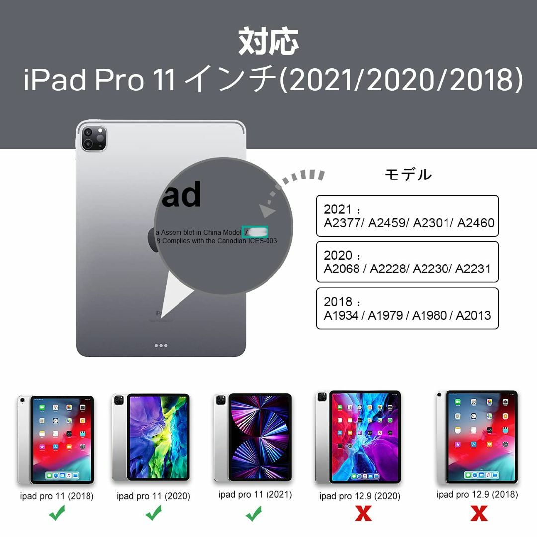 【サイズ:iPad10.2インチ_色:ブラック+ライトブルー】Timecity