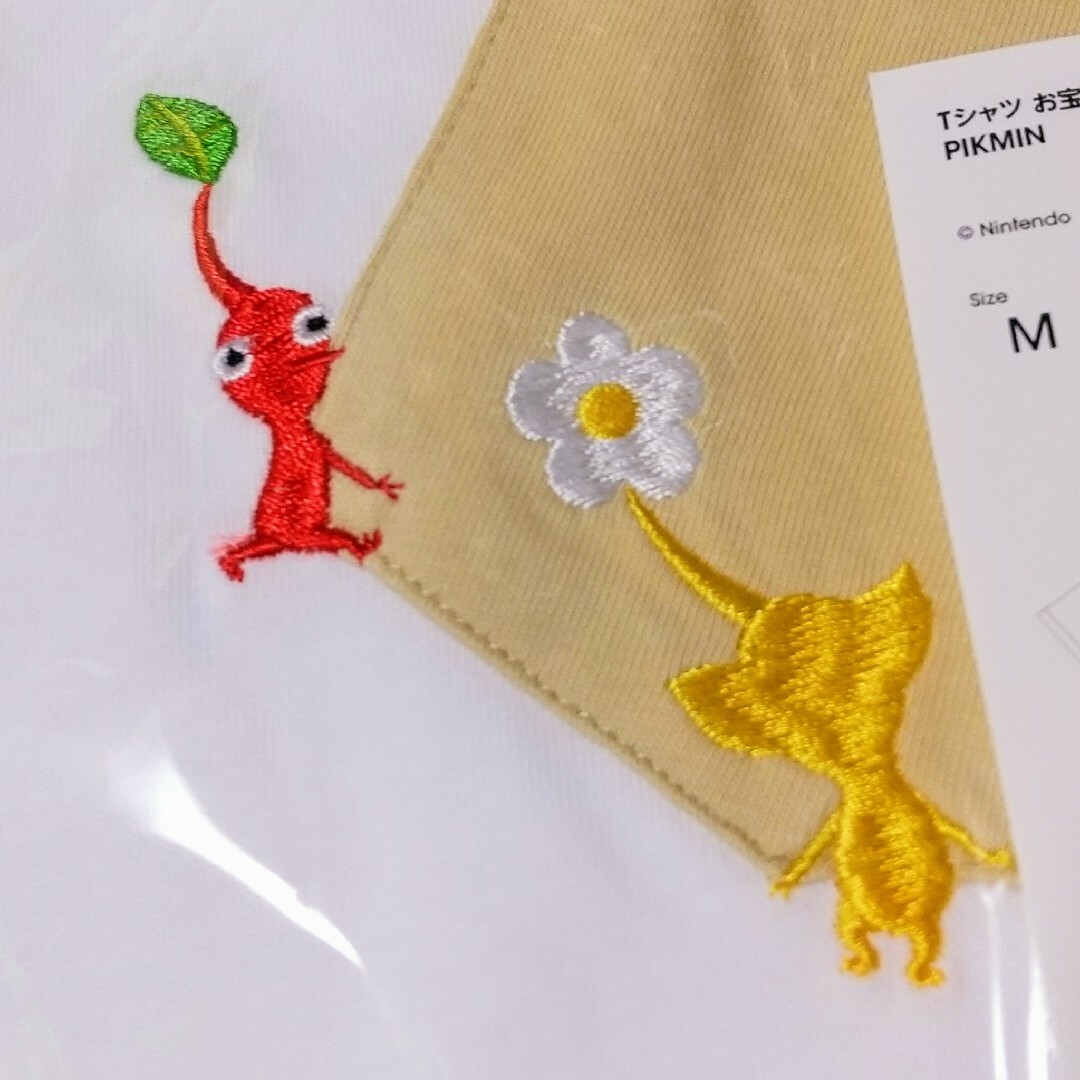 新品！未開封！ピクミン　お宝回収　シャツ　Mサイズ