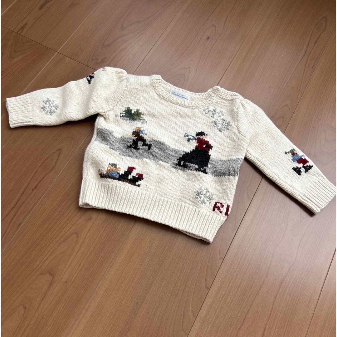 Ralph Lauren(ラルフローレン)のラルフローレンベビーニット キッズ/ベビー/マタニティのベビー服(~85cm)(ニット/セーター)の商品写真