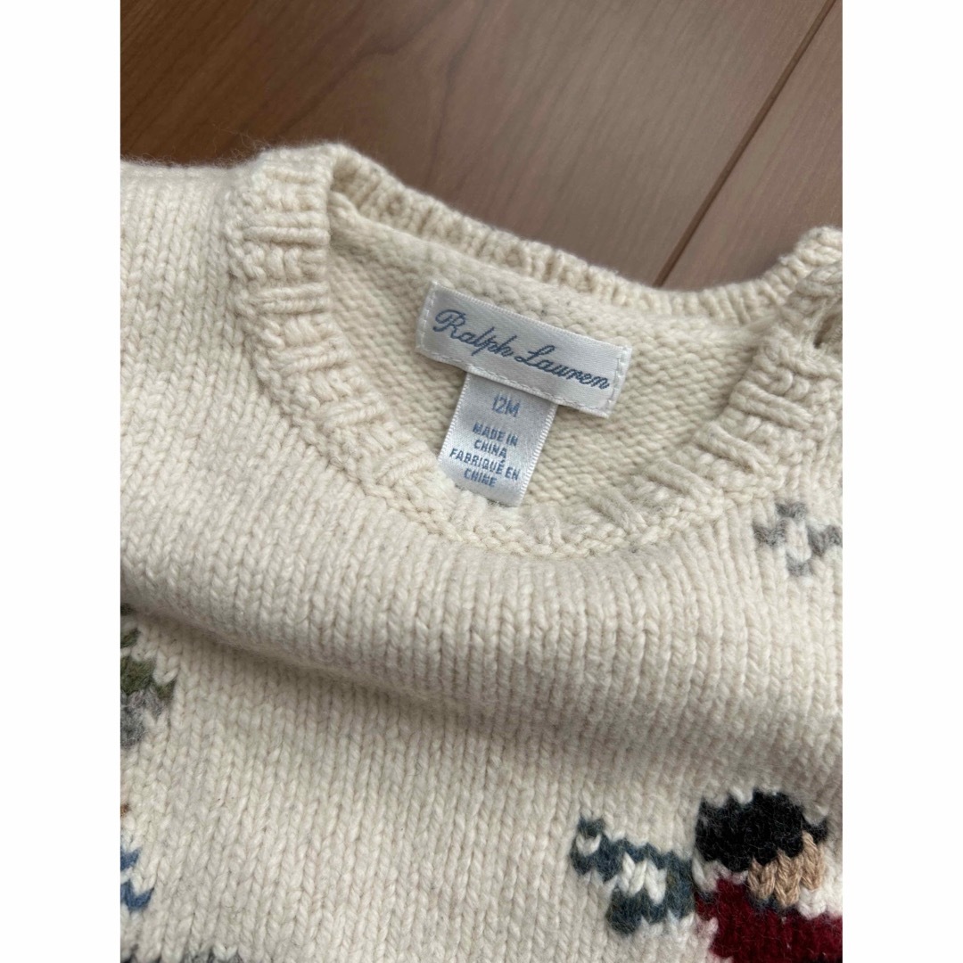 Ralph Lauren(ラルフローレン)のラルフローレンベビーニット キッズ/ベビー/マタニティのベビー服(~85cm)(ニット/セーター)の商品写真