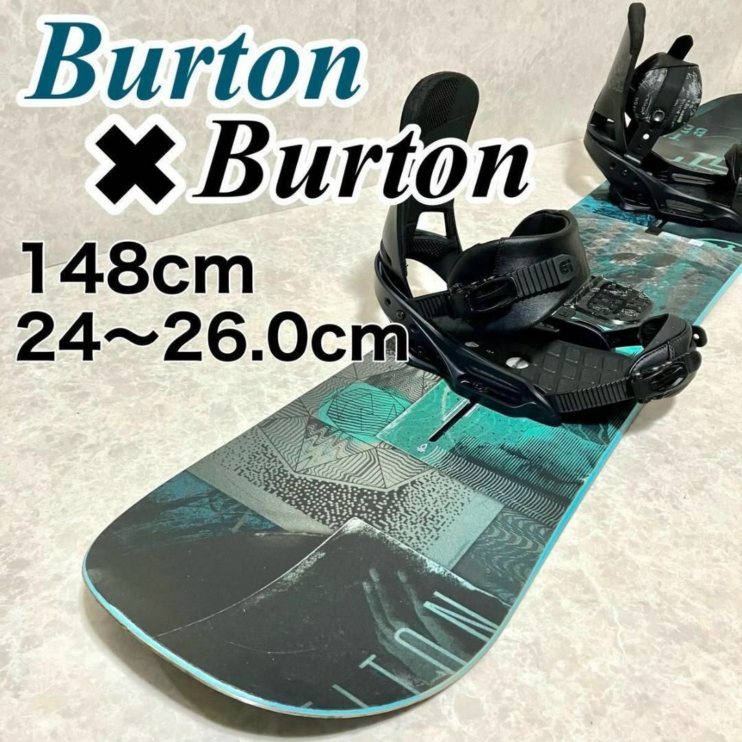 BURTON - バートン2点セット DECENDANT×CUSTOM メンズスノーボード