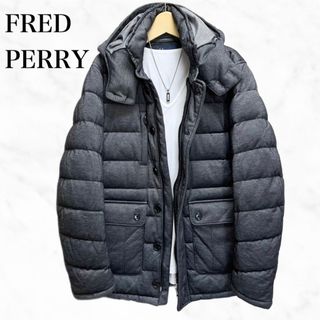 FRED PERRY フレッドペリー ダウンジャケット ユニセックス L 黒