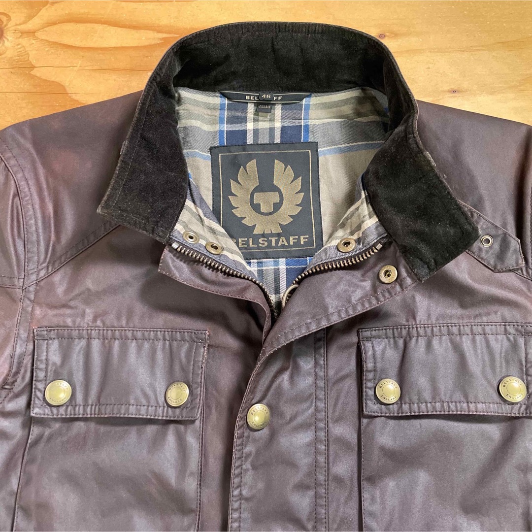 BELSTAFF(ベルスタッフ)の☆BELSTAFF ROADMASTER オイルドジャケット ブラウン/46 メンズのジャケット/アウター(ライダースジャケット)の商品写真