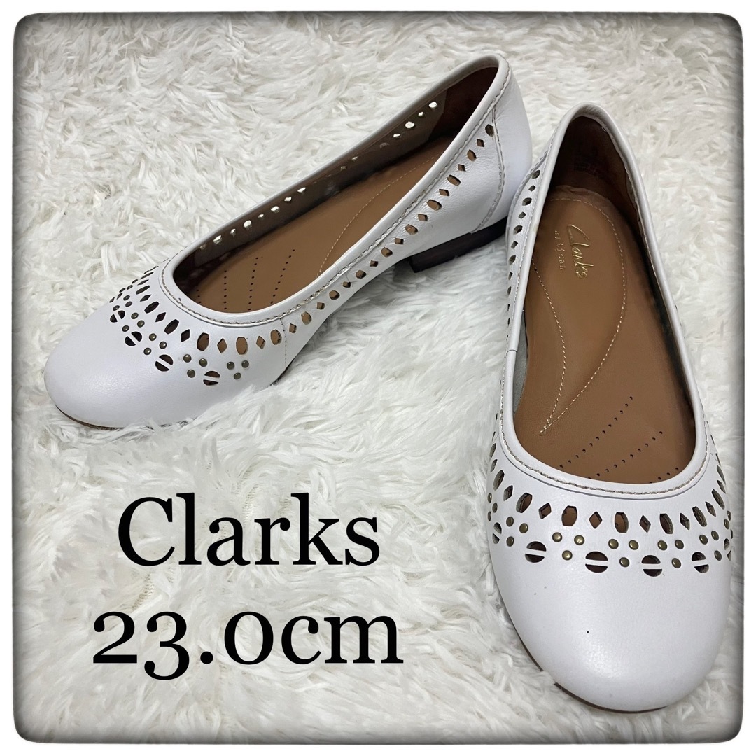 clarks クラークス フラットシューズ size23.0cm相当 | フリマアプリ ラクマ