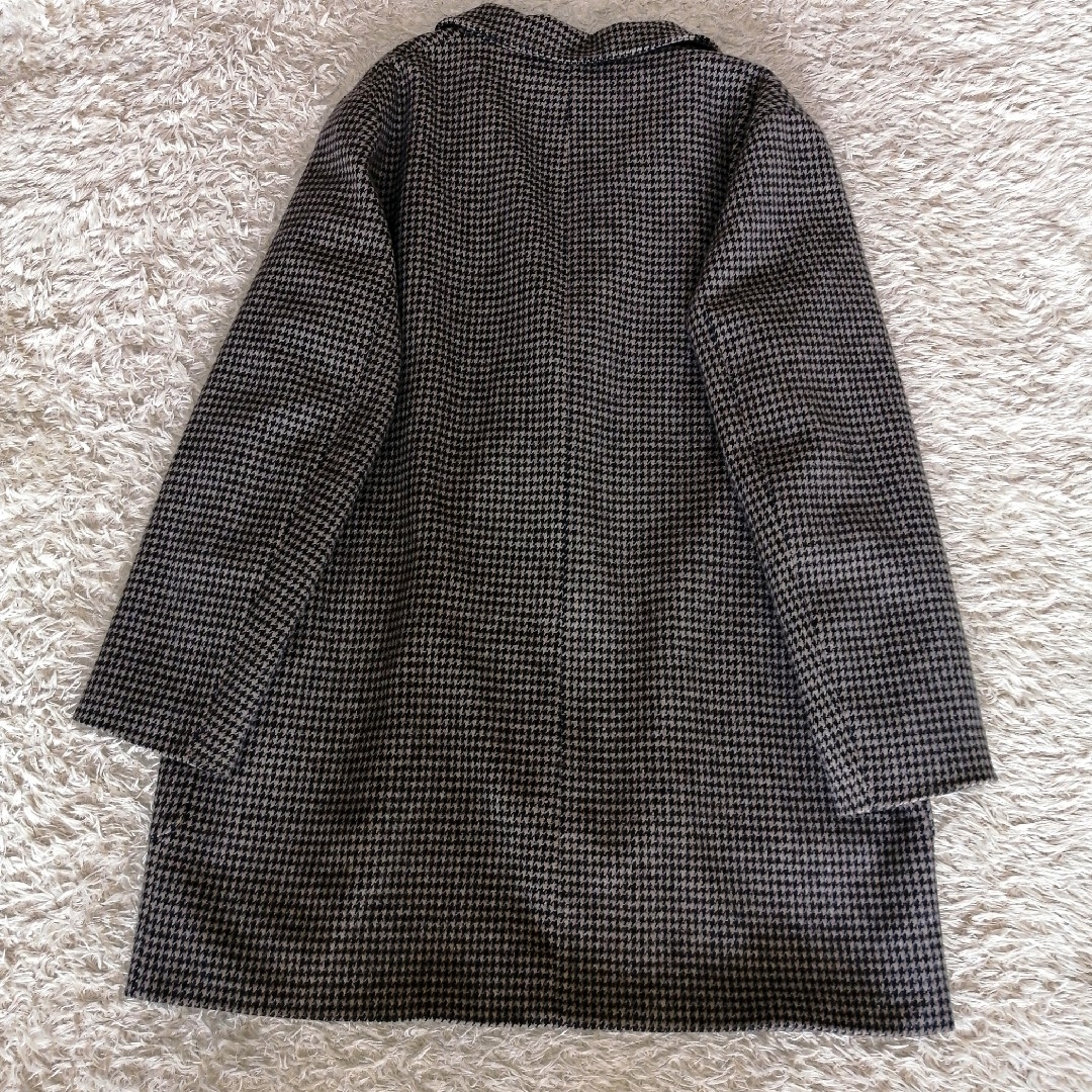 【ZARA】ザラ　ダブルボタン　コート　ジャケット　千鳥格子柄　大きいサイズXL 5