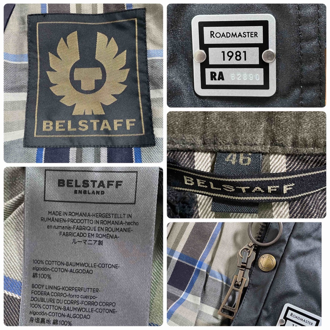 BELSTAFF - 新品☆BELSTAFF ROADMASTER オイルドジャケット ブラック