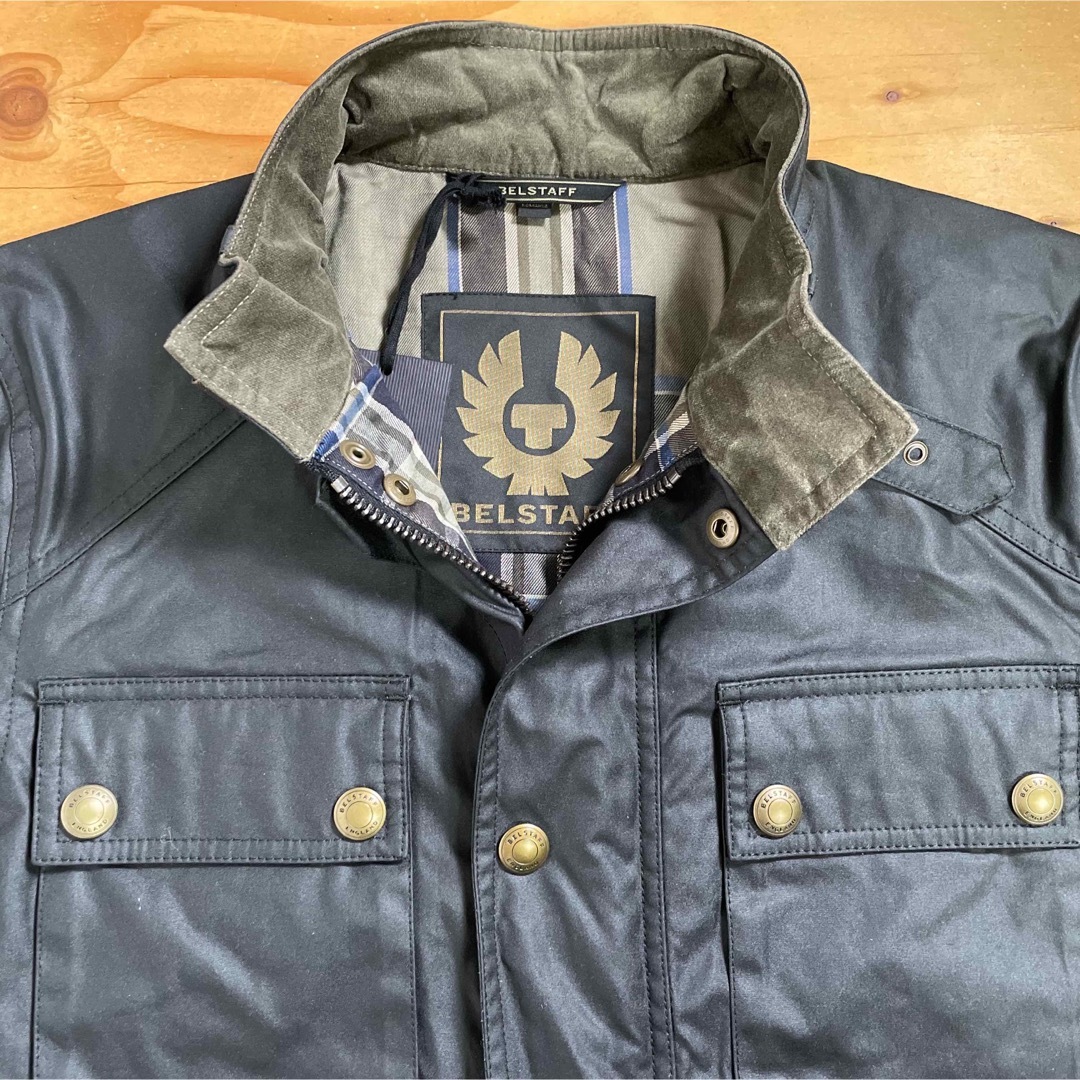 BELSTAFF(ベルスタッフ)の新品☆BELSTAFF ROADMASTER オイルドジャケット ブラック/46 メンズのジャケット/アウター(ライダースジャケット)の商品写真