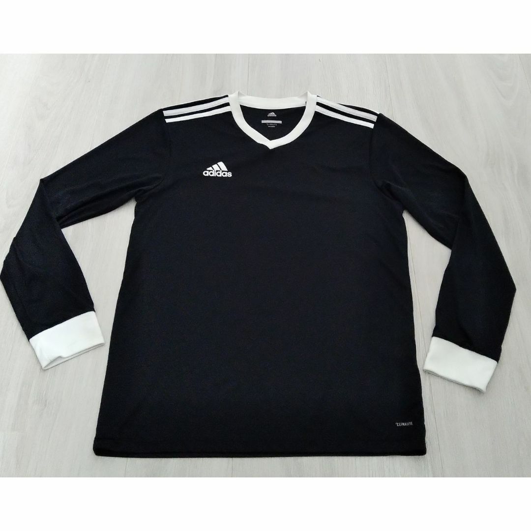 adidas(アディダス)の★良品★adidas（アディダス）★CLIMALITE長袖シャツ★O★ メンズのトップス(Tシャツ/カットソー(七分/長袖))の商品写真