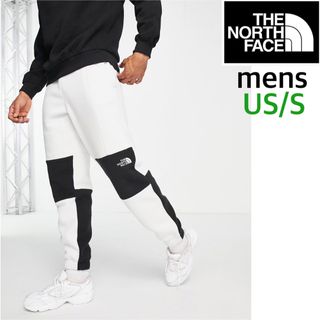 ザノースフェイス(THE NORTH FACE)の【海外限定】TNF パンツ  ホワイト×ブラック US/S　日本サイズM(その他)