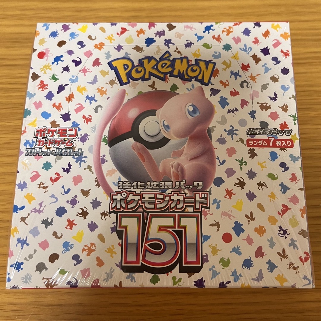 ポケモンカード151 box ポケモンセンターオンライン　シュリンク付き