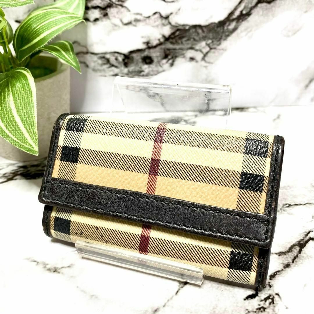BURBERRY - BURBERRY ノバチェック キーケース 5122の通販 by みしまる