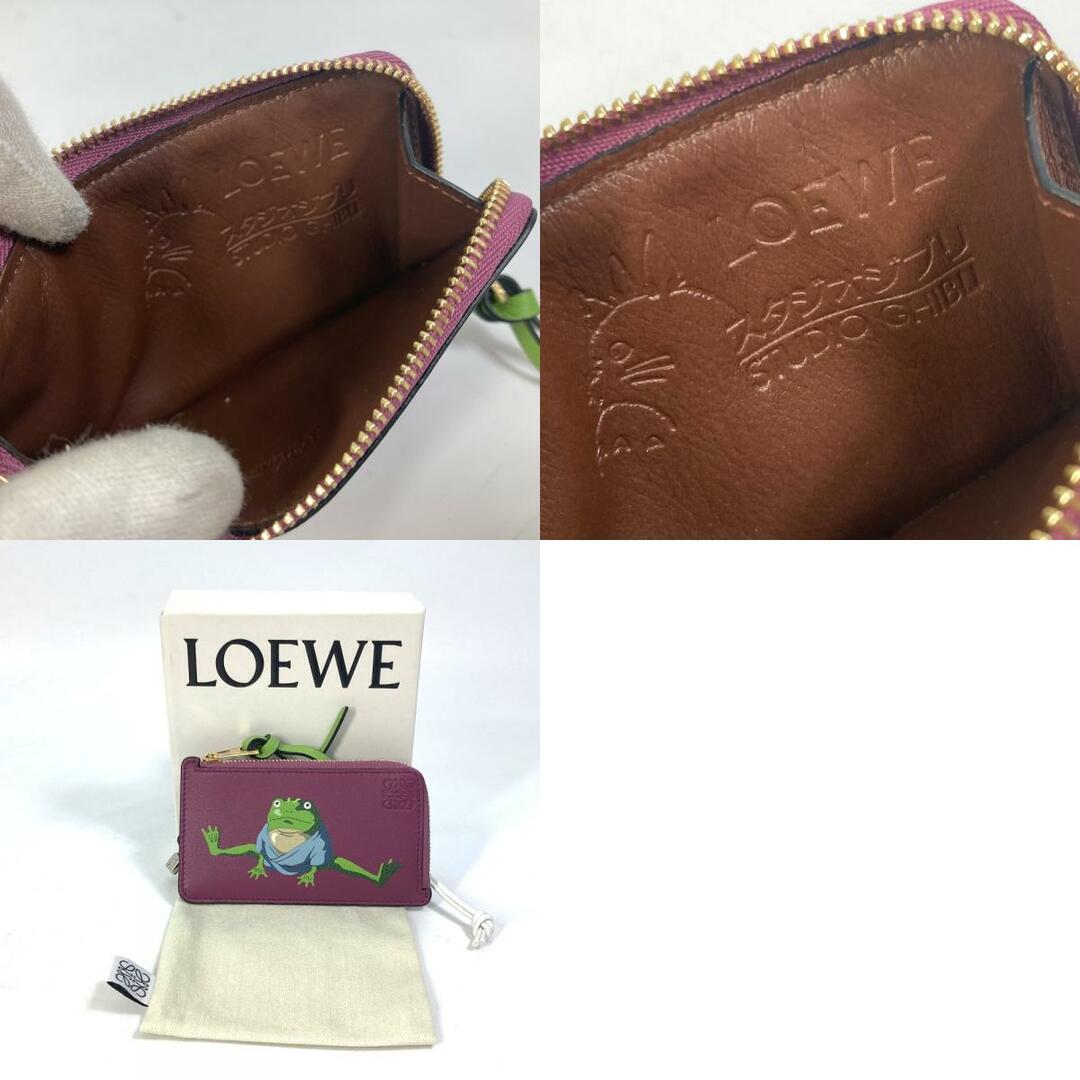 LOEWE ロエベ×スタジオジブリ 千と千尋の神隠し アオガエル コインケース-