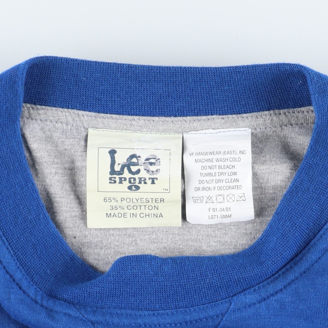 Lee(リー)の古着 リー Lee NFL NEWYORK GIANTS ニューヨークジャイアンツ 刺? リバーシブル スウェットシャツ トレーナー メンズXL /taa001018 メンズのトップス(スウェット)の商品写真