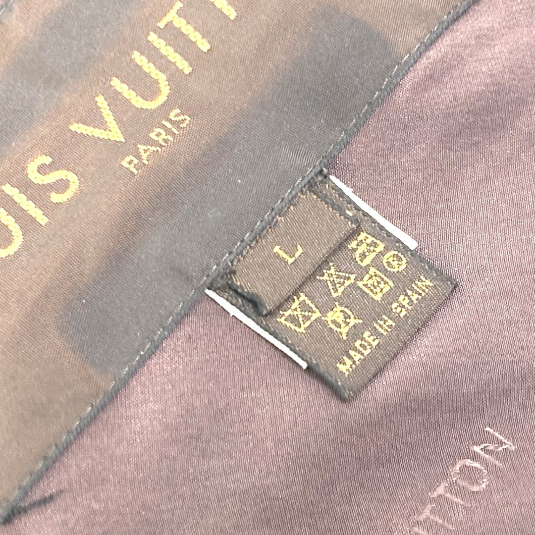 LOUIS VUITTON(ルイヴィトン)のルイヴィトン LOUIS VUITTON ロゴ 帽子 ベレー帽 レザー ブラウン レディースの帽子(ハンチング/ベレー帽)の商品写真