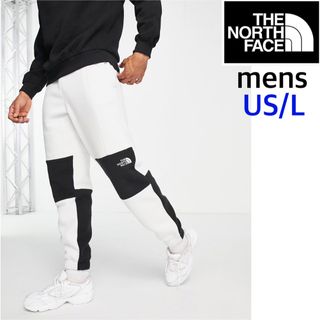 ザノースフェイス(THE NORTH FACE)の【海外限定】TNF パンツ  ホワイト×ブラック US/L　日本サイズXL(その他)